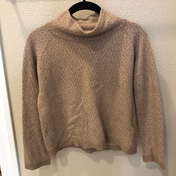 Madewell Cinematheque Chevron Mockneck Sweater - Picture 2 of 4